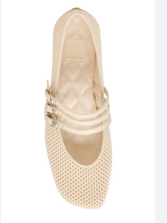 Dolce Vita Shoes - Dolce Vita Alisen Mesh Mary Jane Flat (natural), sz 8.5